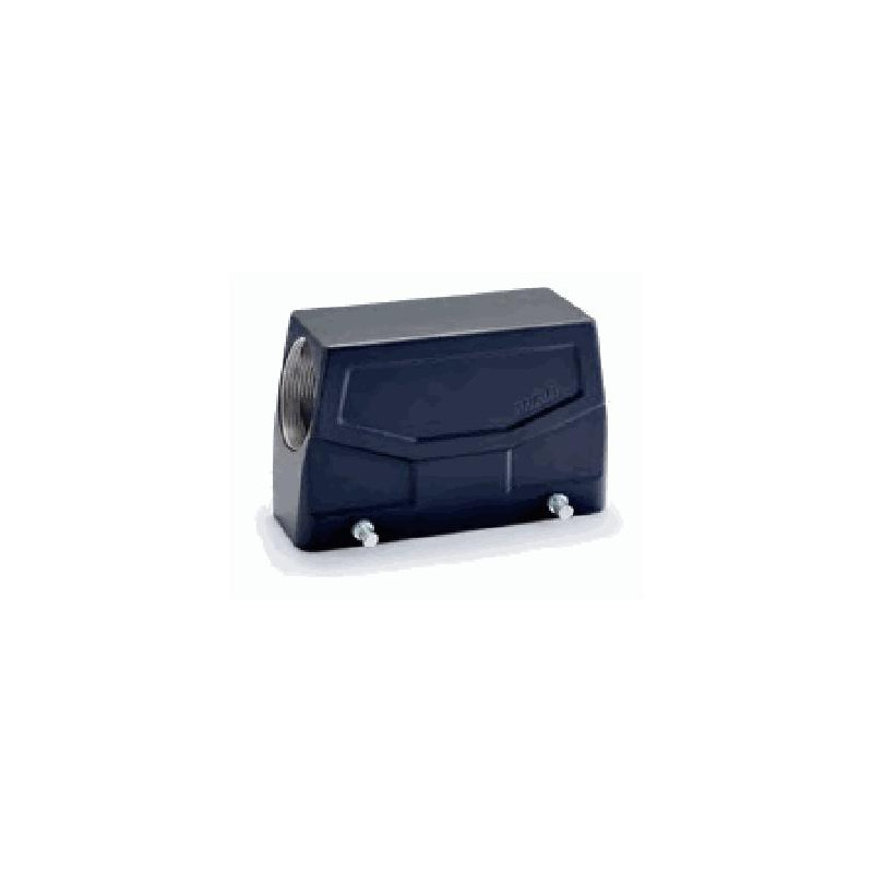 Capot 24B, Aluminium moulé sous pression, acier inoxydable, IP67, Sortie horizontale, PG29